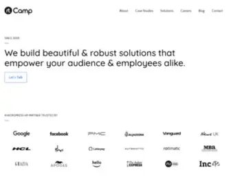 Rtcamp.biz(Robust Enterprise WordPress Solutions) Screenshot