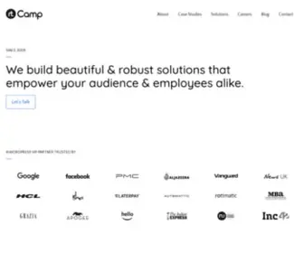 Rtcamp.com(Robust Enterprise WordPress Solutions) Screenshot