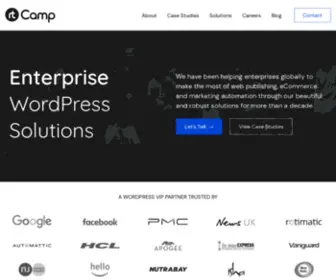 Rtcamp.info(Robust Enterprise WordPress Solutions) Screenshot