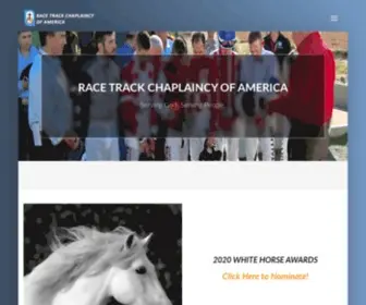 Rtcanational.org(Race Track Chaplaincy Of America) Screenshot