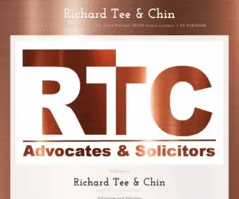 RTC.com.my(Richard Tee & Chin) Screenshot