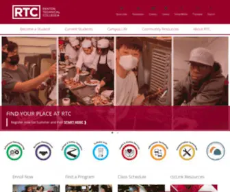 RTC.edu(Renton Technical College) Screenshot