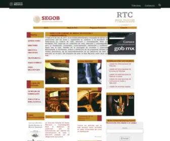 RTC.gob.mx(Dirección General de Radio) Screenshot
