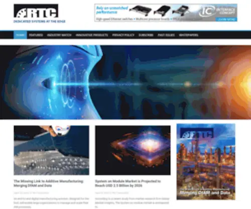 RTcmagazine.com(RTC Magazine) Screenshot