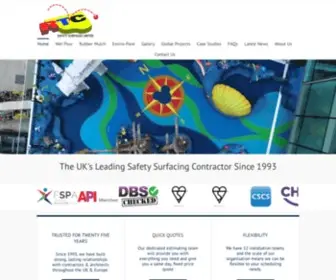 RTcsafety.co.uk(RTC Safety Surfaces) Screenshot