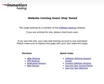 Rtdata.com(Web Hosting by InMotion Hosting) Screenshot