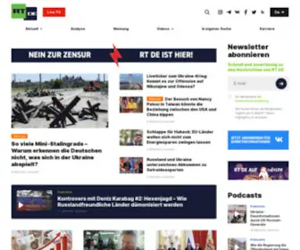 Rtde.me(RT DE) Screenshot