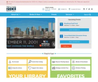 RTDL.org(Redford Township District Library) Screenshot