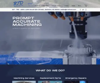 RTdtool.com(RTD Manufacturing) Screenshot