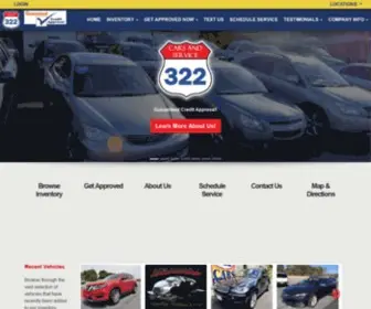 Rte322Cars.com(Used bhph cars harrisburg pa) Screenshot