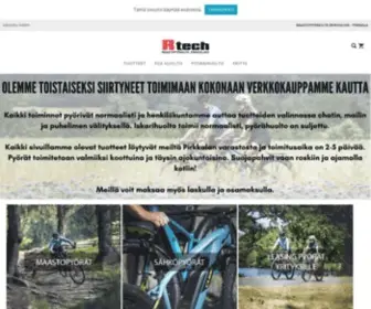 Rtech.fi(Maastopyöräilyn erikoisliike) Screenshot