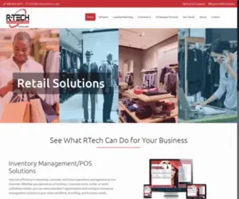 Rtechcenters.com(Retail Inventory Management) Screenshot