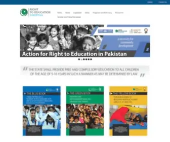 Rtepakistan.org(Right To Education Pakistan (RTE Pakistan)) Screenshot