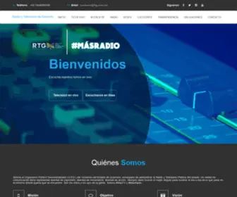 RTG.com.mx(Radio y televisión de guerrero) Screenshot