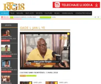 RTghaiti.com(TELE GINEN) Screenshot