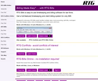 RTgsoftware.com(Billing Made Easy) Screenshot