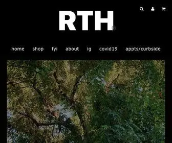 RTHshop.com(Genderless apparel) Screenshot