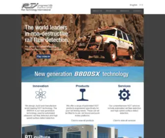 Rti-Group.com(Rail Technology International (RTI)) Screenshot