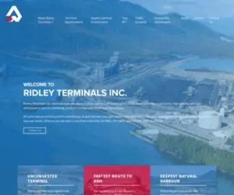 Rti.ca(Ridley Terminals Inc) Screenshot