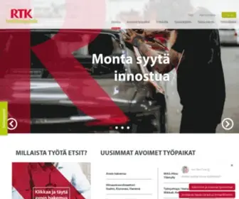 RTkhenkilostopalvelu.fi(RTK-Henkilöstöpalvelu) Screenshot