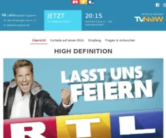 RTL-HD.de(RTL HD) Screenshot