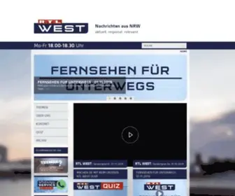 RTL-West.de(Home ) Screenshot