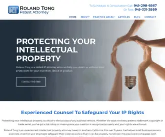 Rtlawoffices.com(Irvine Patent & Intellectual Property Lawyer) Screenshot