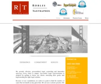 Rtlawyers.com(Robles & Tantraphol) Screenshot