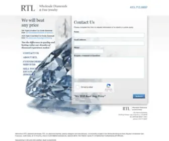 RTljewelry.com(RTL Jewelry) Screenshot