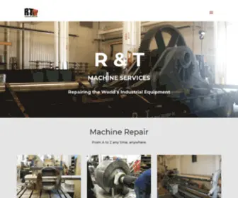 Rtmachineservices.com(R & T) Screenshot