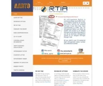 RTMC.co.za(RTMC Home) Screenshot