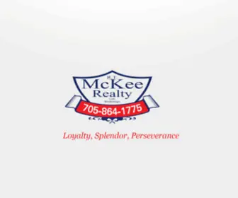 RTMckeerealty.com(McKee Realty Ltd) Screenshot