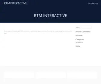 Rtminteractive.com(THIS IS RTMINTERACTIVE) Screenshot