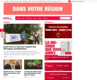 RTN.ch(RTN votre radio régionale) Screenshot