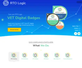 Rtologic.com.au(RTO Logic) Screenshot