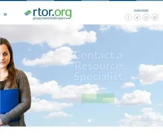 Rtor.org(Resources to Recover) Screenshot