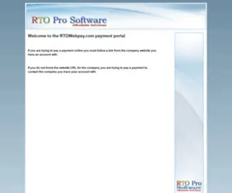 Rtowebpay.com(Payment Portal) Screenshot