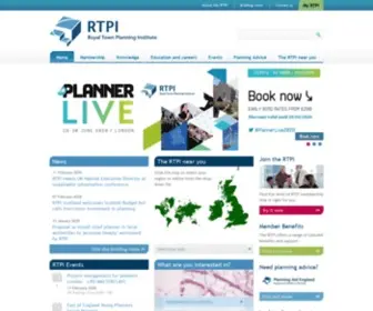 Rtpi.org.uk(Rtpi) Screenshot