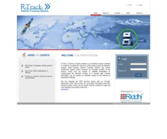 Rtracksystem.com(IIS Windows Server) Screenshot