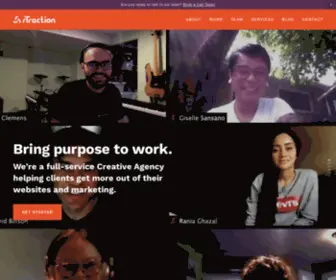 Rtraction.com(We believe doing good and doing well can co) Screenshot