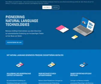 RTrsupport.de(Pioneering Natural Language Technologies) Screenshot