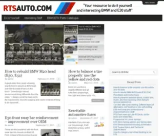 Rtsauto.com(Your total BMW Enthusiast) Screenshot