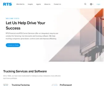 RTscarrierservices.com(Fuel Card for Trucking) Screenshot