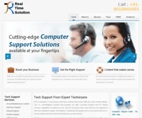 RTscomputersindia.com(Online Marketing Service) Screenshot