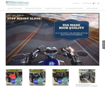 Rtsidecars.com(RocketTeer Brand Sidecars for sale) Screenshot