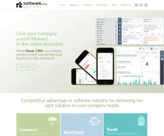 Rtsoftwaregroup.com(Tirana Albania Web Development Company) Screenshot