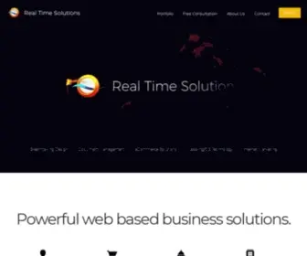 Rtsolutions.com(A Web Based Business Solutions Company) Screenshot