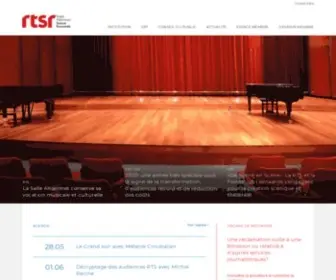 RTSR.ch(Accueil) Screenshot