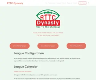 RTTCDynasty.com(RTTC Dynasty) Screenshot