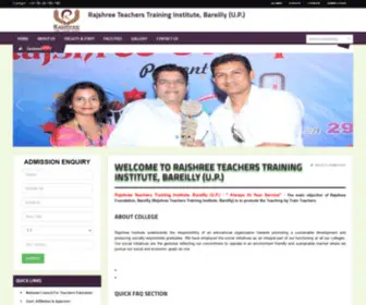 Rtti.edu.in(Training Institute) Screenshot